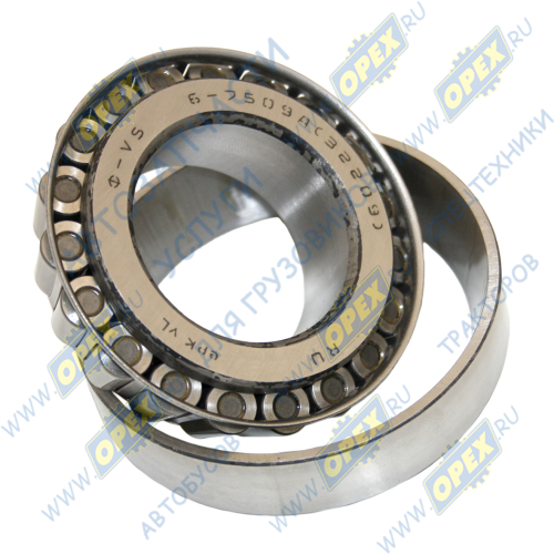 6-7509А Подшипник 45х85х24,8 ролик.радиал.конич. 1-ряд. ступицы MAZDA T200/T2500/T2600/T3000/T3500/T400/T4100 // NISSAN PATROL 160/ GR Y60 2.8TD/4.2D Волжский Стандарт